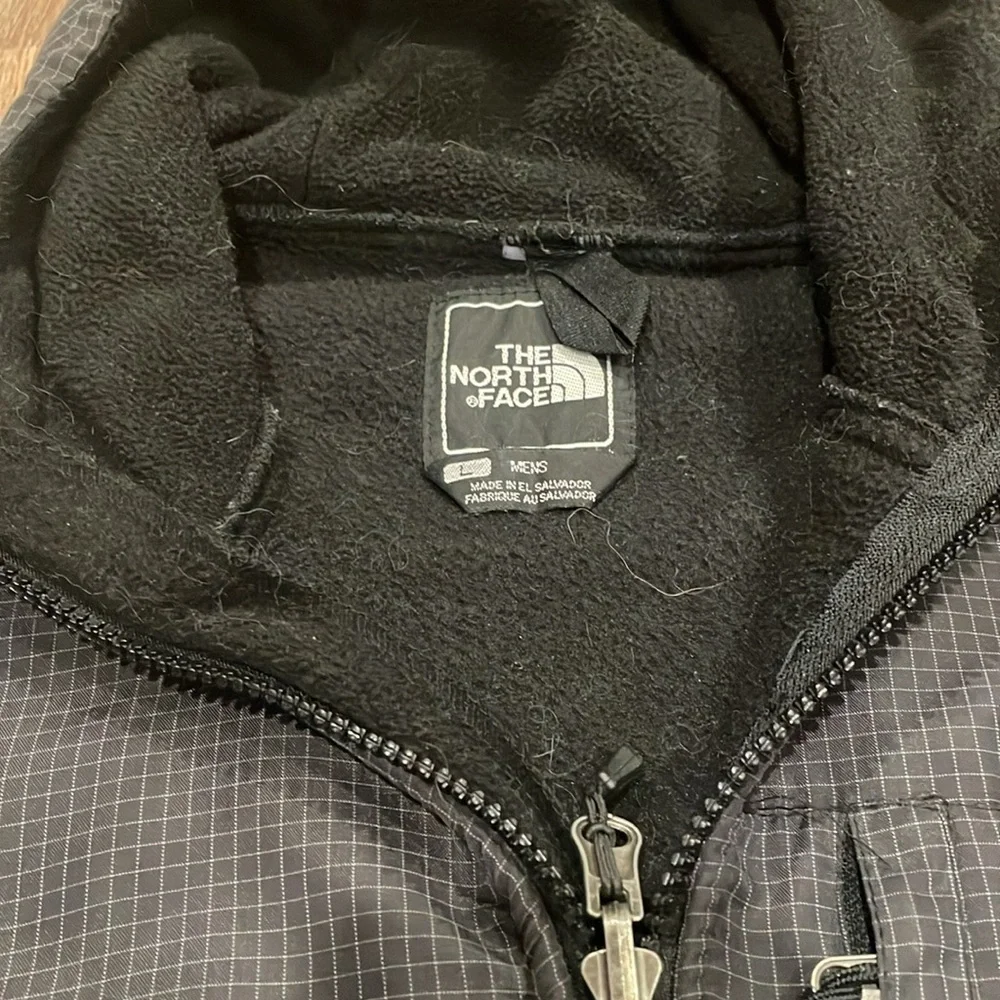 The North Face Hooded Softshell Jacket Gray Black Men’s Large